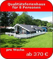 Frerienhaus für 8 Personen pro Woche ab 370 EUR